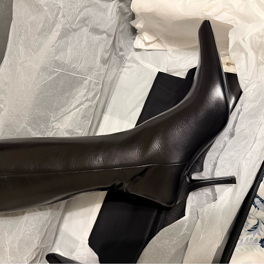 Alexander Wang Sleek Black Heeled Boots